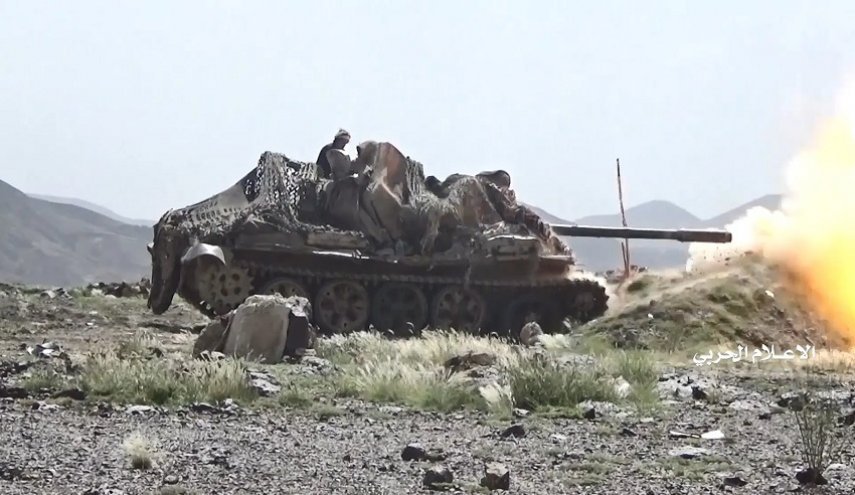 دوربین العالم همراه با عملیات ارتش یمن در جبهه البیضا