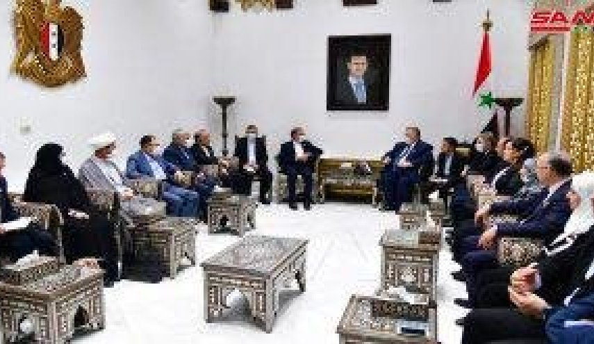 تاکید رئیس پارلمان سوریه بر تقویت روابط پارلمانی با ایران
