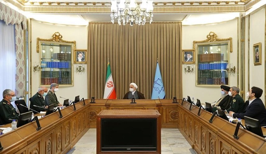حاتمي وكبار المسؤولين في الدفاع يلتقون الرئيس الجديد للسلطة القضائية