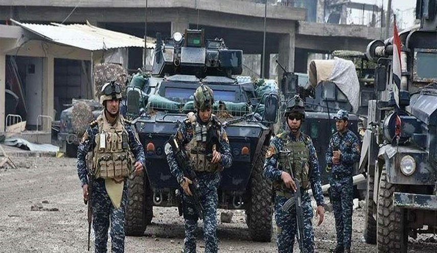 الشرطة العراقية تدمر وكرا للعصابات الارهابية في كركوك