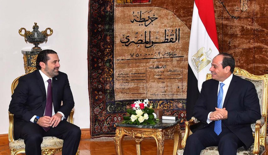 سعد الحريري يزور القاهرة للقاء السيسي
