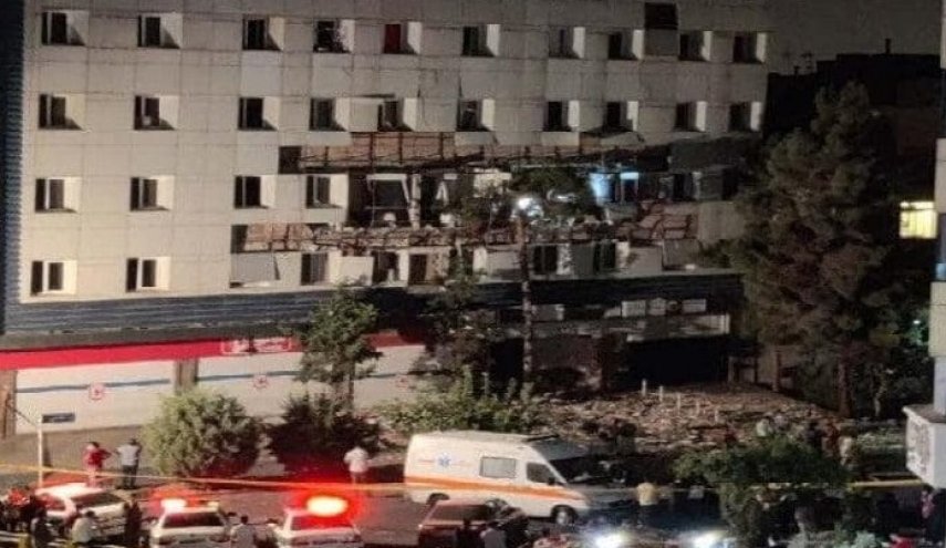 شنیده شدن صدای انفجار در غرب تهران
