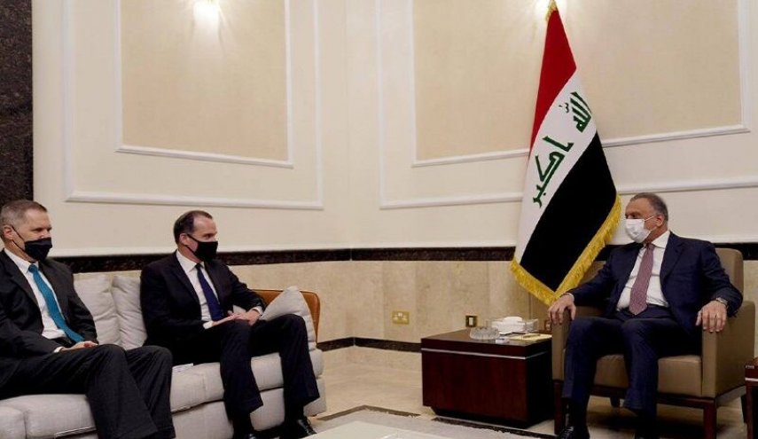 دیدار نخست وزیر عراق با یک هیئت آمریکایی
