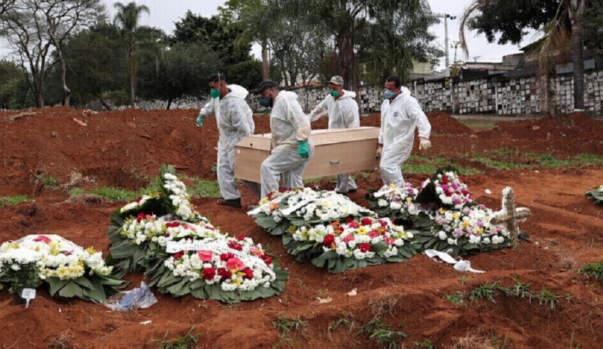 1548 حالة وفاة جديدة بكورونا في البرازيل