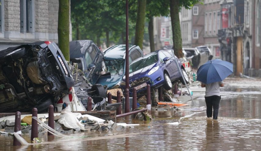 ارتفاع عدد قتلى الفيضانات في غرب أوروبا إلى أكثر من 150