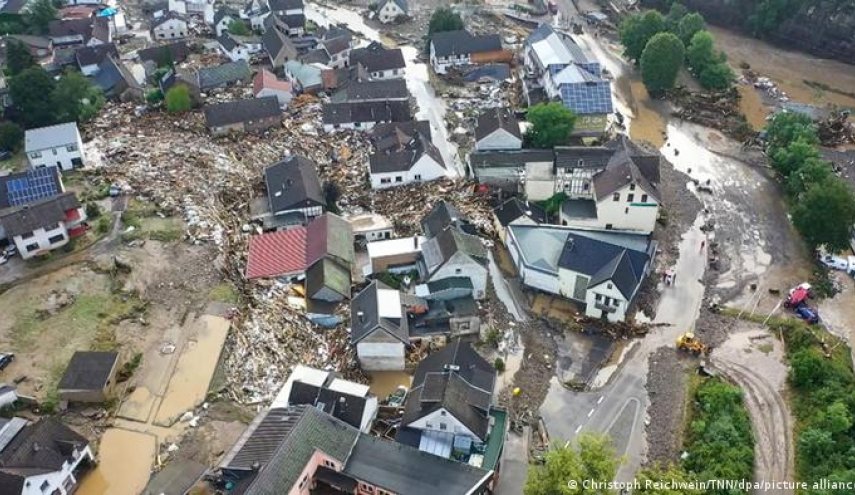 ارتفاع عدد قتلى فيضانات ألمانيا وبلجيكا إلى 168 شخصا
