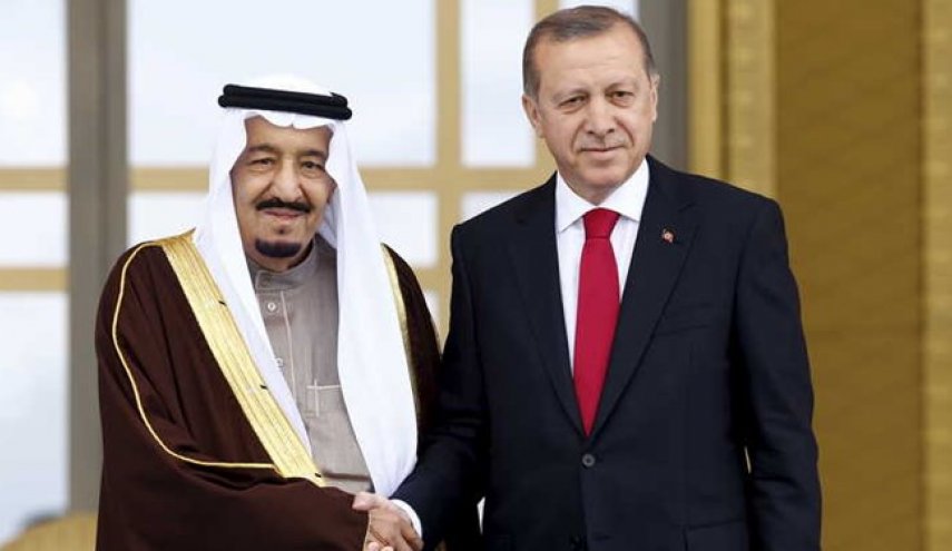 تماس تلفنی رئیس جمهور ترکیه با شاه سعودی