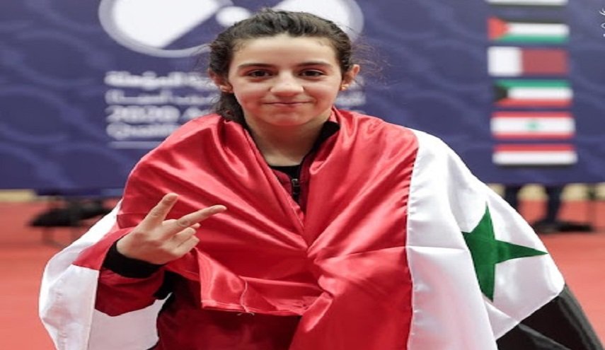 الطفلة السورية هند ظاظا أصغر عربية تتأهل للأولمبياد