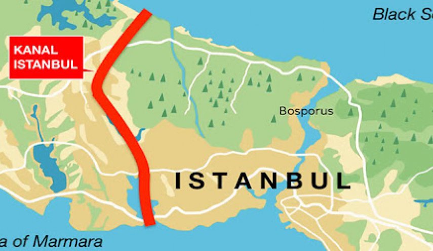 موسكو تبدي قلقها حيال خطط تركيا لبناء قناة 