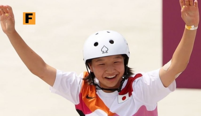 يابانية تبلغ من العمر 13 عاما تبرز في اولمبياد طوكيو