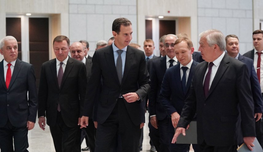 بشار الأسد يستقبل مبعوث الرئيس الروسي..هذا ما دار بينهما 