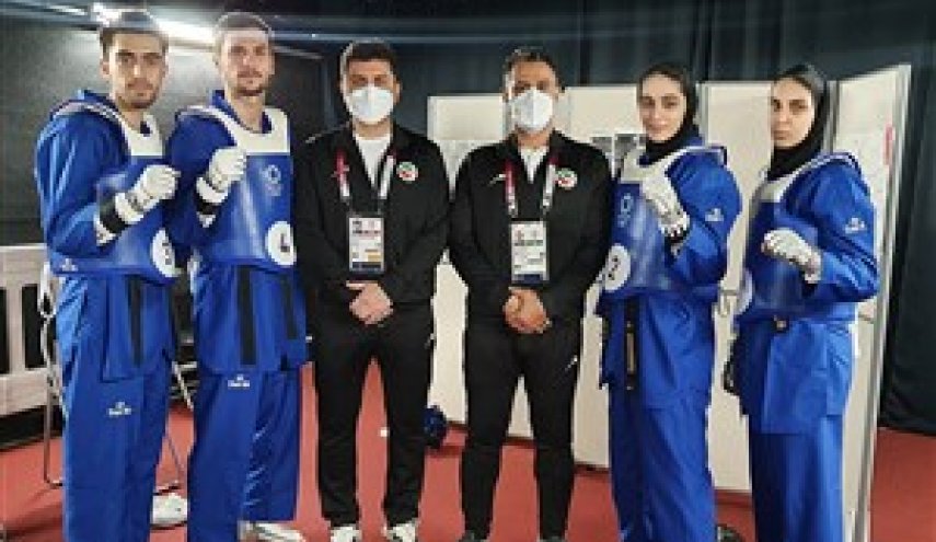 تکواندو تیمی ایران در المپیک مدال نقره گرفت