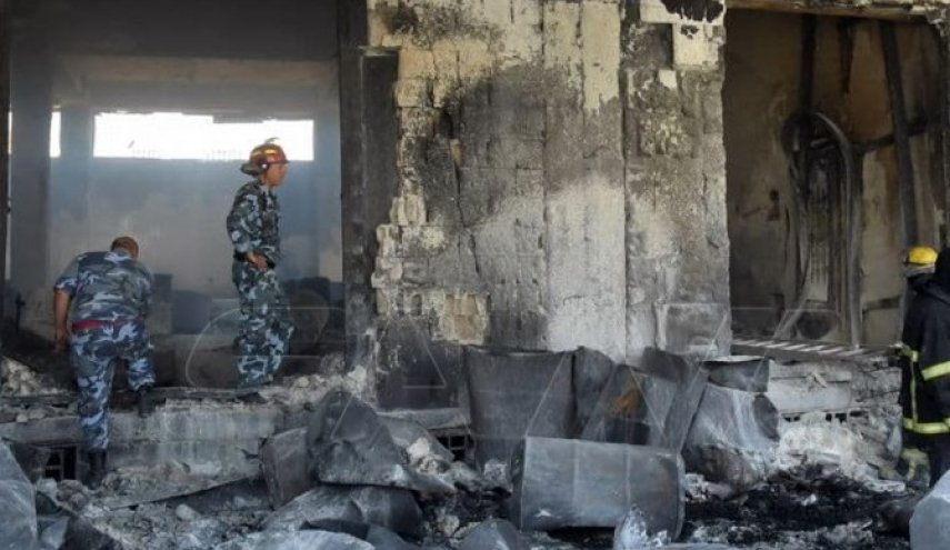 سوريا...خمس وفيات في حريق معمل للدهان في المدينة الصناعية بحلب