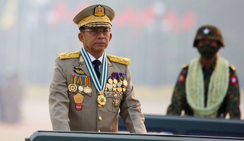 سردسته کودتاچیان میانمار، خود را نخست‌وزیر اعلام کرد