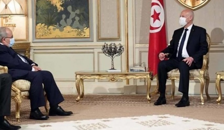 پیام رئیس جمهور الجزائر به همتای تونسی