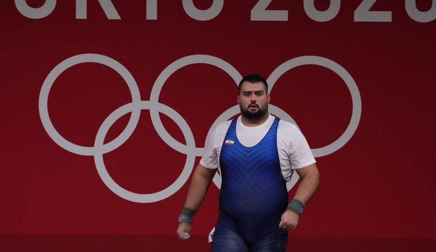 علی داوودی وزنه بردار قوق سنیگن ایران مدال نقره گرفت/ دستیابی ایران به چهارمین مدال در المپیک2020