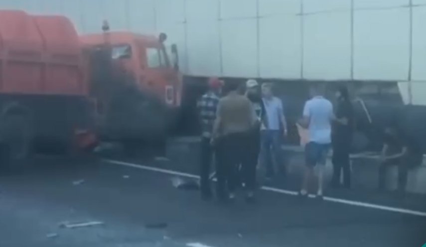إصابة 13 شخصا بحادث مروري في موسكو