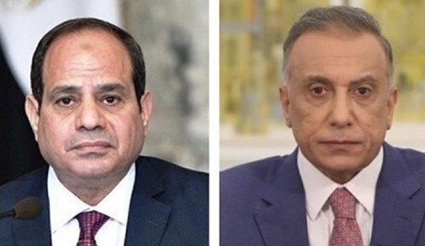 سفر وزرای کشور و دفاع عراق به قاهره و تحویل نامه الکاظمی به السیسی
