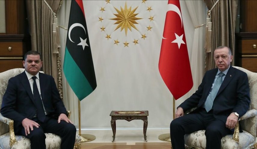 دیدار اردوغان و نخست‌وزیر لیبی پشت درهای بسته
