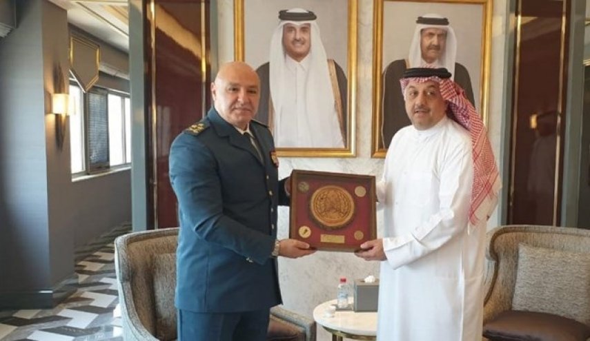 دیدار فرمانده ارتش لبنان با وزیر دفاع قطر