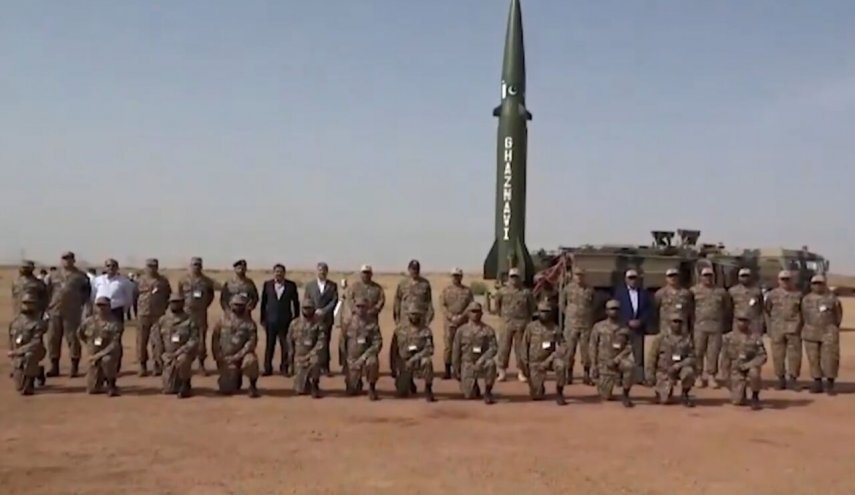 پاکستان موشک بالستیک آزمایش کرد