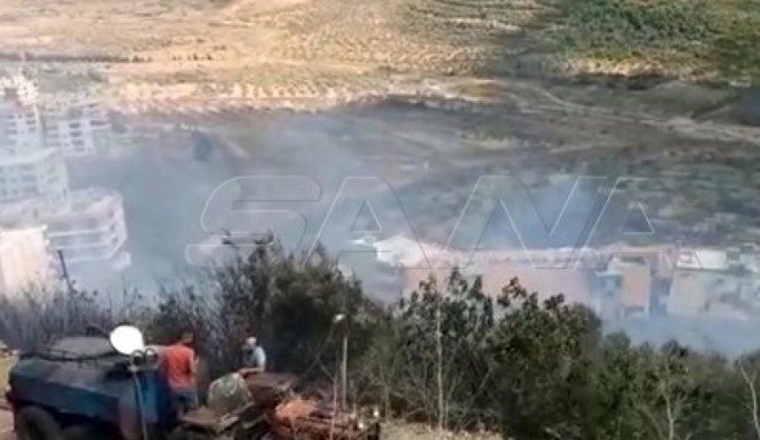 سوريا.. إخماد حريق في الأراضي الزراعية لبلدة المشتاية بريف حمص الغربي