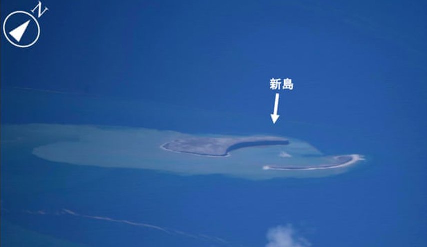 ثوران بركانى تحت الماء يتسبب في نشأة جزيرة جديدة لليابان 