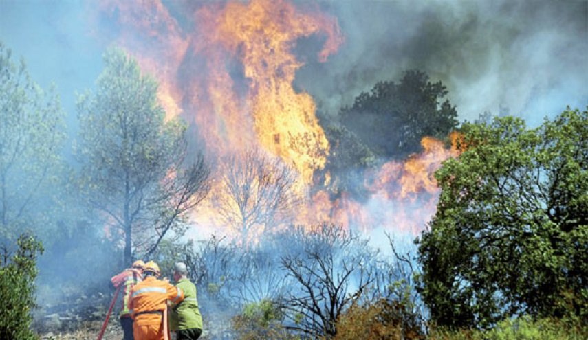 حريق في الريف الفرنسي لا يزال خارج السيطرة