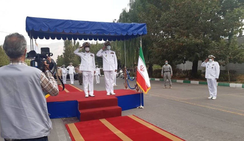 استقبال رسمی امیر دریادار شهرام ایرانی از فرمانده نیروی دریایی پاکستان