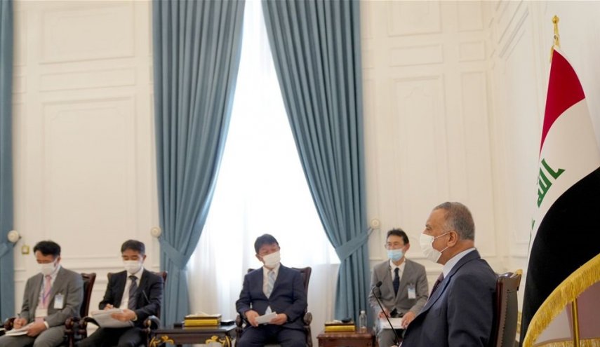 الكاظمي يدعو اليابان للحضور بصفة مراقب في مؤتمر بغداد
