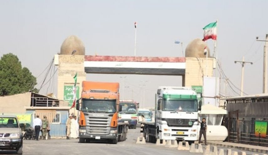 استئناف الانشطة التجارية عبر حدود شلمجة وجذابة مع العراق