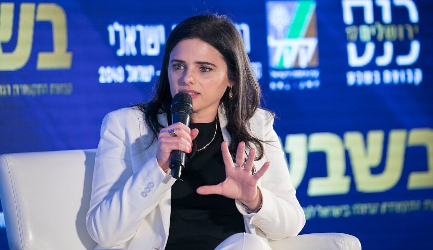 وزيرة داخلية الكيان الاسرائيلي تقطع الشك باليقين 