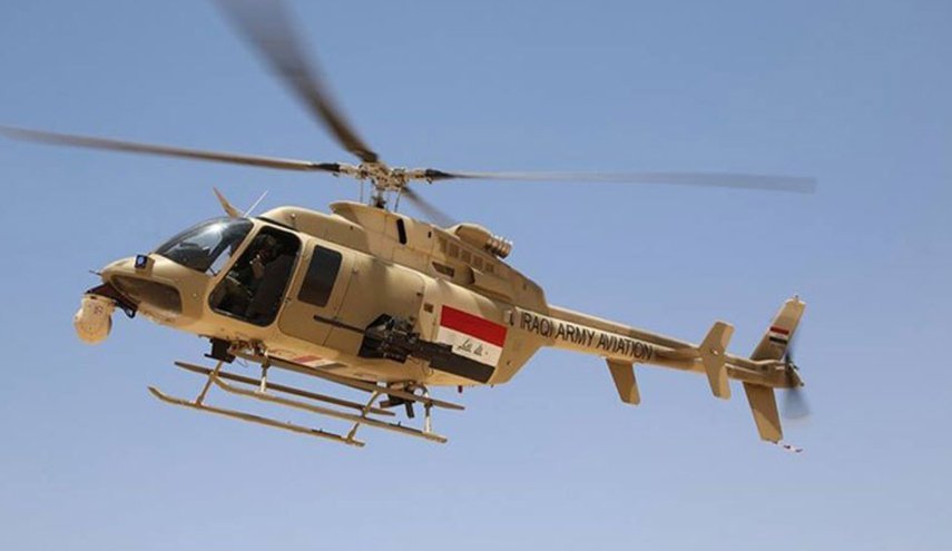 الطيران العراقي يدمر عجلتين ويصيب ارهابيين في الانبار

