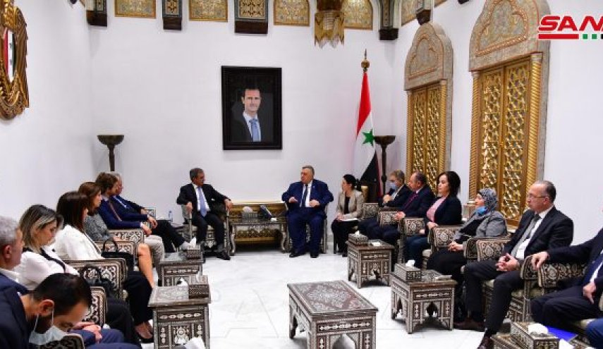 رئيس البرلمان السوري: يجب نقل معاناة السوريين للرأي العام الأوروبي