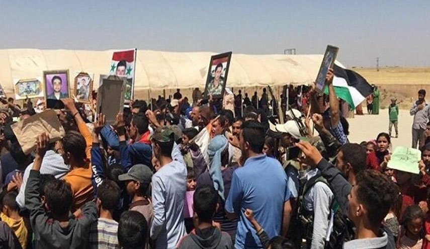 اعتراض عشایر سوریه علیه اشغالگران آمریکایی