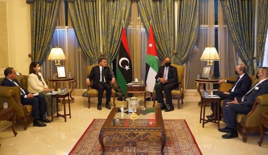 الدبيبة يبحث مع الخصاونة ديون ليبيا للأردن في المجال الصحي