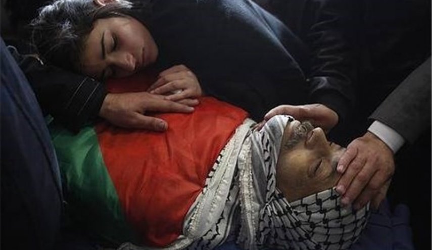 شهادت یک فلسطینی به ضرب گلوله نظامیان صهیونیست در رام‌الله
