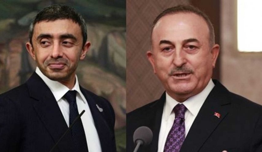 وزيرا خارجية الإمارات وتركيا يبحثان العلاقات الثنائية