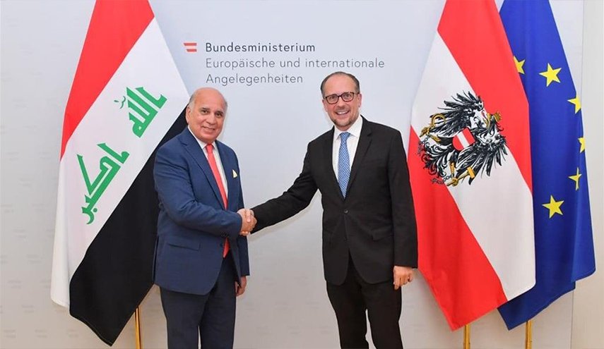 وزير الخارجية العراقي يدعو النمسا إلى إفتتاح سفارتها في بغداد