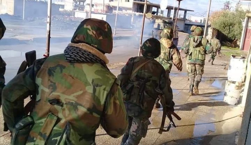 عناصر مسلح درعا تسلیم ارتش سوریه شدند