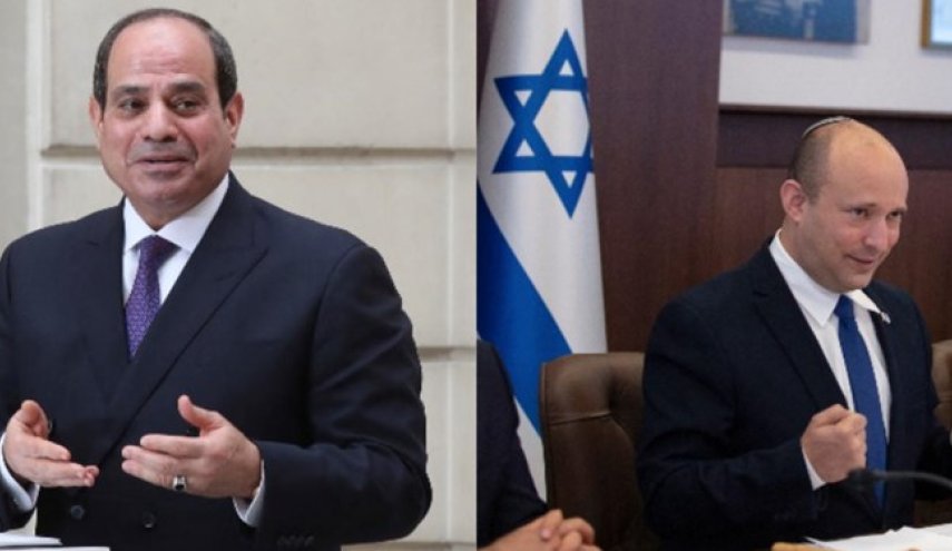 رئیس‌جمهور مصر و نخست‌وزیر رژیم صهیونیستی به‌زودی دیدار می‌کنند

