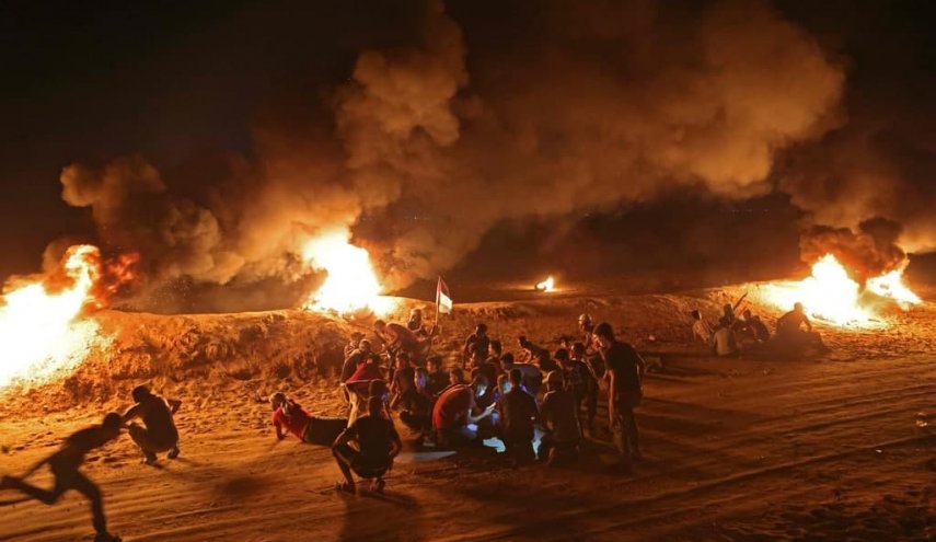 غزه| یک شهید و ۱۵ زخمی در ششمین شب تظاهرات «خشم»

