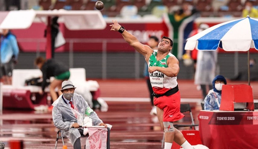 محمدیان به مدال نقره پرتاب با وزنه دست یافت