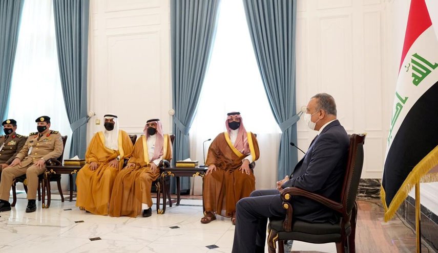 گفت وگوی نخست وزیر عراق و وزیر کشور عربستان درباره همکاری امنیتی 