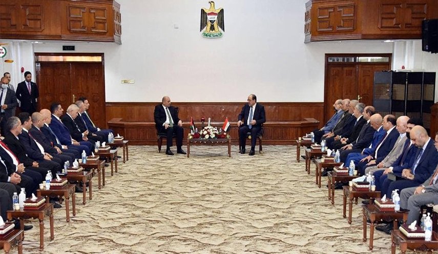 المالكي لرئيس برلمان الأردن: التكاتف ضروري لحلحة أزمات المنطقة