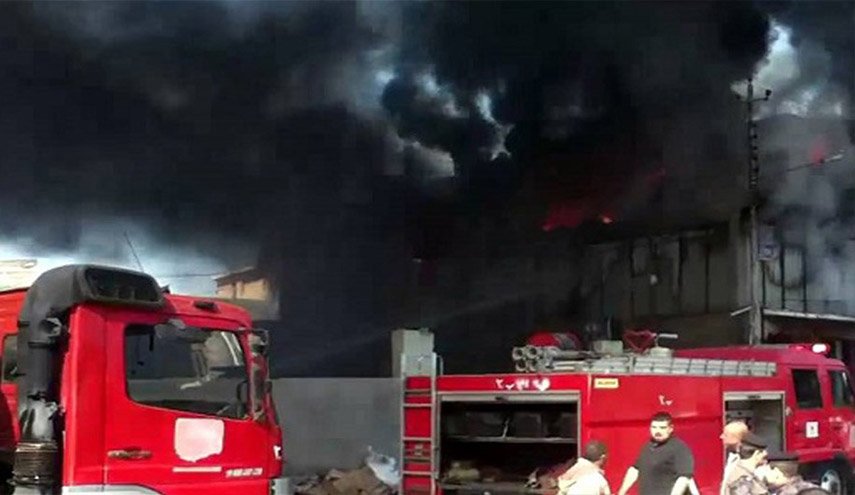 اندلاع حريق داخل سوق الشورجة وسط بغداد