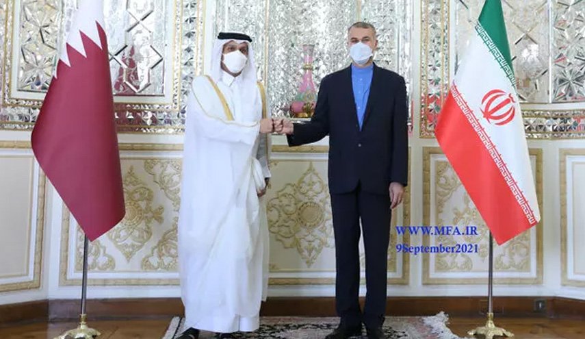 وزیر امور خارجه قطر با «امیر عبداللهیان» دیدار کرد