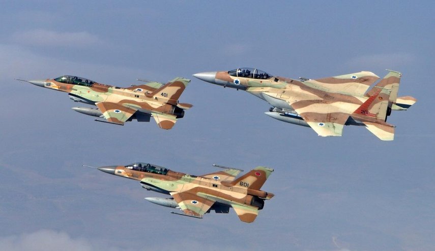 پرواز گسترده جنگنده های اسرائیلی بر فراز حاصبیا