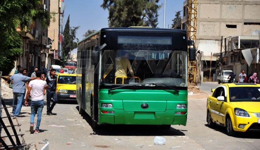 الحكومة السورية تسير حافلات لنقل العائدين لدرعا البلد مجاناً
