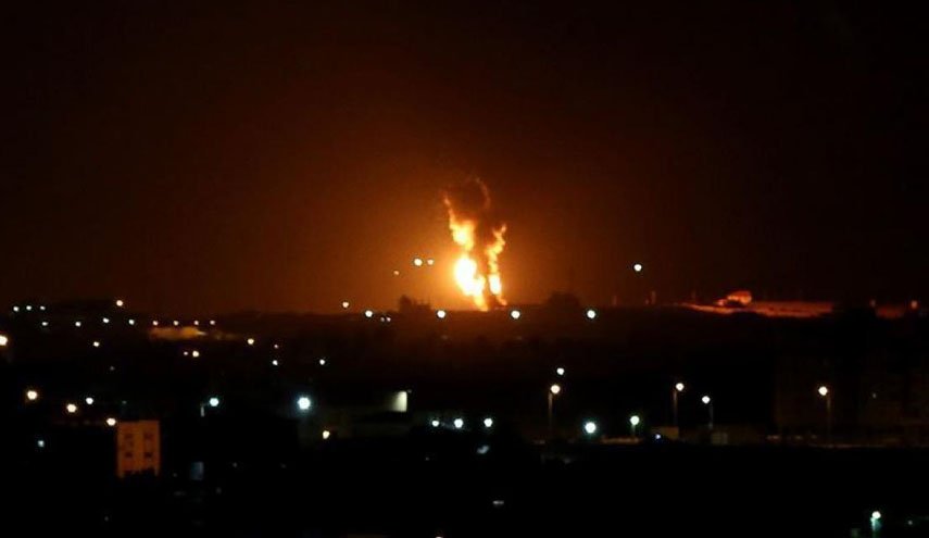 جنگنده‌های رژیم صهیونیستی غزه را بمباران کردند 
